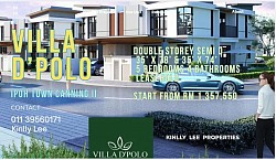 Ipoh Villa D’Polo 35’x74’
