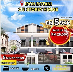 Ipoh Botani Subaru 摘 星 楼 22’x70’