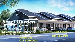 Ipoh Serai Garden 20’x70’