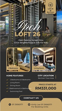 Ipoh Loft 26 673Sqfts & 752Sqfts