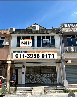 Pusing 布 先 Double Storey Shop 22’x80’ Leasehold Selling Price RM428,000