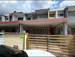 Ipoh Westlake Pengkalan Double Storey 22’x65’ 4Bedrooms 3Bathrooms Leasehold Selling Price RM370,000