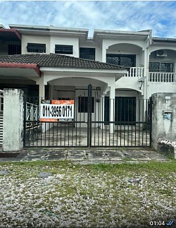 Ipoh Taman Tasek Indra Bercham 22’x75’ 4Bedrooms 3Bathrooms Rental Fees RM1100