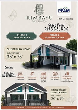Ipoh Rimbayu 35’x75’ & 20’x70’
